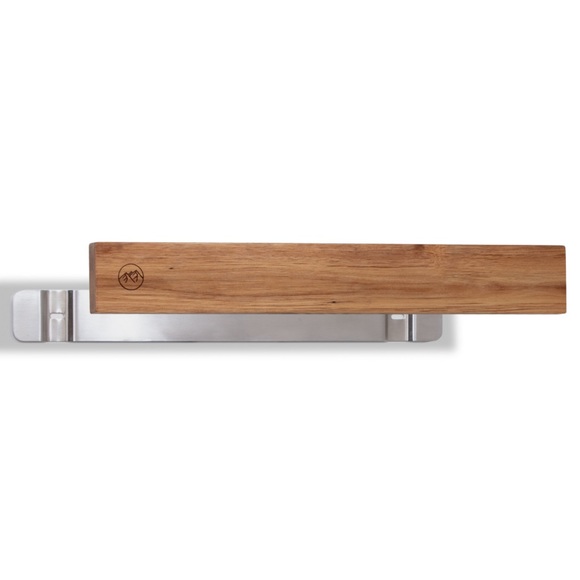 Magnetic Knife Strip- Acacia Wood - Picture 4 of 5